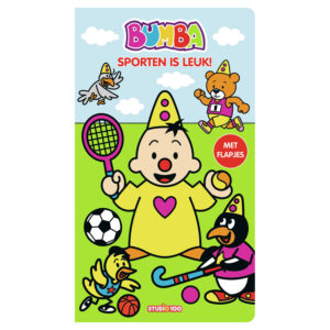 Bumba Kartonboek met flapjes – Sporten is Leuk!