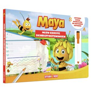 Maya de Bij Kartonboek – Schrijf en Wis