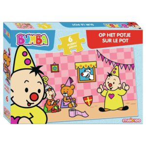 Bumba Puzzel – Op het Potje, 6st.