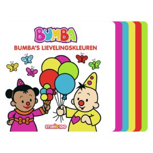 Bumba Kartonboek met trapjes – Bumba’s lievelingskleuren