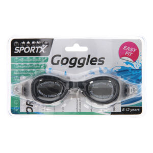 SportX Junior Zwembril Pro – Zwart