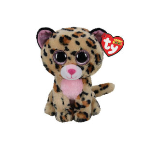 Ty Beanie Boo’s Livvie Leopard, 15cm