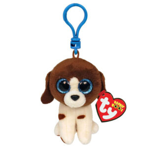 Ty Beanie Boo’s Clip Muddles Dog, 7cm