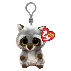 Ty Beanie Boo’s Clip Racoon, 7cm