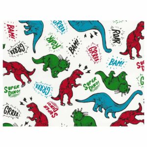 Inpakpapier Dino’s, 3 mtr.