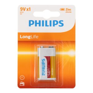 Philips Longlife Batterij Zinc 9V/6F22