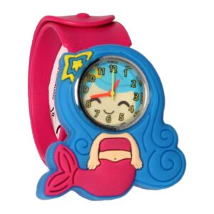 Klaparmband met Horloge – Zeemeermin