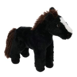 Knuffel Paard – Zwart