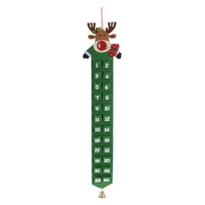 Adventkalender met Kerstfiguur – Groen