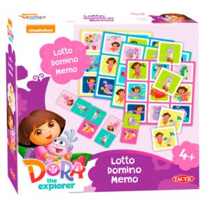 Dora Lotto,Domino,Memo – 3in1