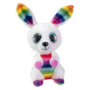 Lumo Stars Knuffel – Konijn Rainbow, 15cm