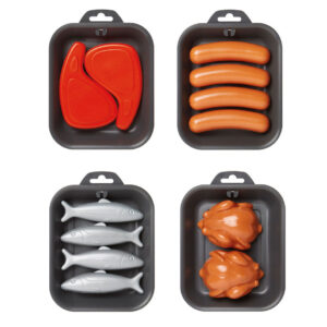 Ecoiffier 100% Chef Dienblad met Vlees of Vis