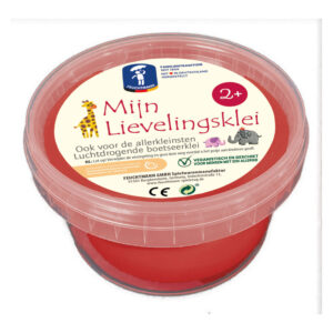 Mijn Lievelingsklei – rood, 500gr.
