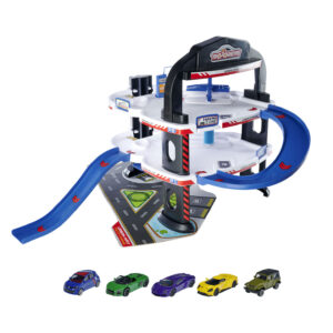 Majorette Urban Garage met 5 Auto’s