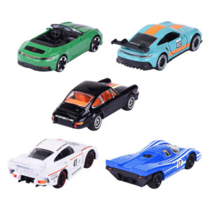 Majorette Porsche Motorsport Auto’s Giftpack, 5st.