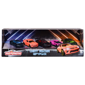 Majorette Light Racers Auto’s Giftpack, 5st.