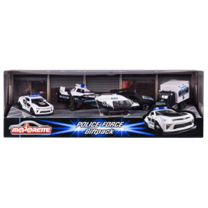 Majorette Police Force Auto’s Giftpack, 4st.