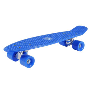 HUDORA Penny Board Skateboard Retro – Blauw