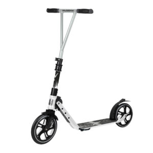 HUDORA Big Wheel 230 Step met V-vormig Stuur – Wit