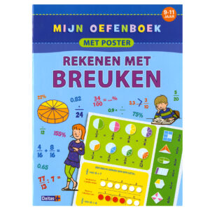 Mijn Oefenboek met Poster – Rekenen met Breuken (9-11 jaar)