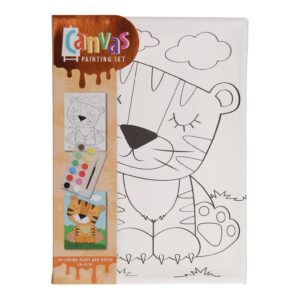 Canvas Schilderset – Tijgertje