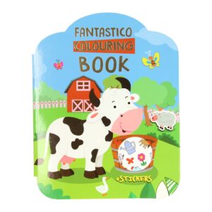 Fantastico Kleur- en Stickerboek – Boerderij