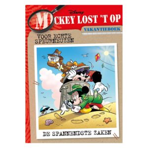 Vakantieboek Mickey Lost ’t Op