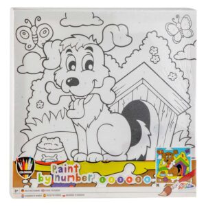 Schilderen op Nummer – Hond in Hok