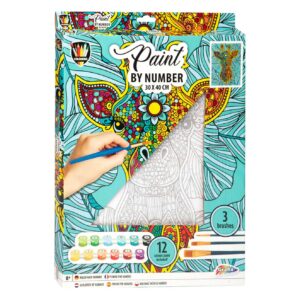 Schilderen op Nummer Canvas – Giraffe