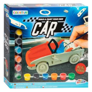Houten Bouw- en Schilderpakket – Auto