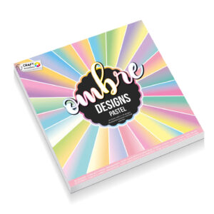 Gekleurd Papier Ombre – Pastel