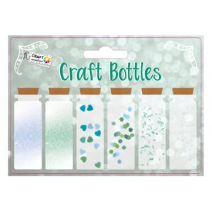 Decoratie Flesjes, 6 x 15g – Groen/Blauw