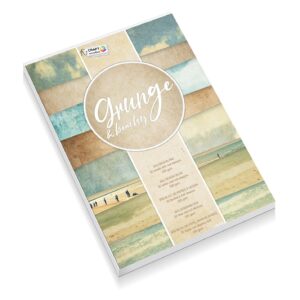 Knutselkarton A5, 32 vellen – Grunge & Beachy