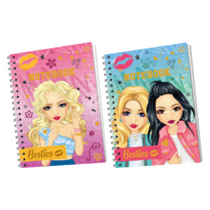 Notebook A5 – 60 ruled sheets, 2 ass.