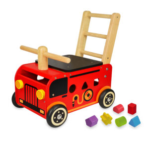 I’m Toy Loop- en Duwwagen Brandweer