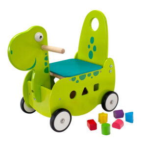 I’m Toy Loop- en Duwwagen Dino