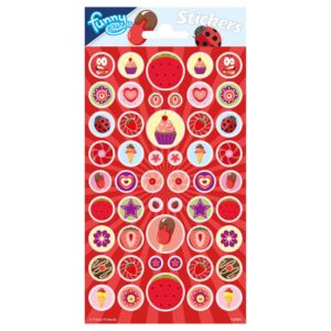 Stickervel met Geur – Aardbeien