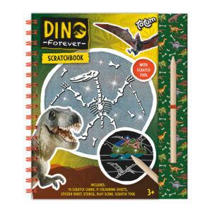 Totum Dino Forever – Scratch Boek