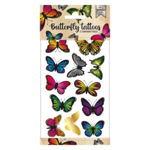 Metallic Tattoos – Vlinders